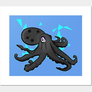 THIS OCTOPUS HAS NO SOCKS Posters and Art